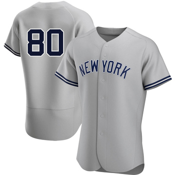 Kyle Zurak Men's Authentic New York Yankees Gray Road Jersey