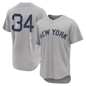 Michael King Men's Authentic New York Yankees Gray 2021 Field of Dreams Jersey