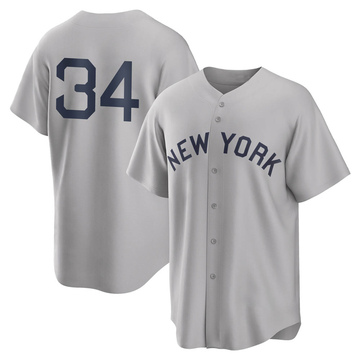 Michael King Youth Replica New York Yankees Gray 2021 Field of Dreams Jersey