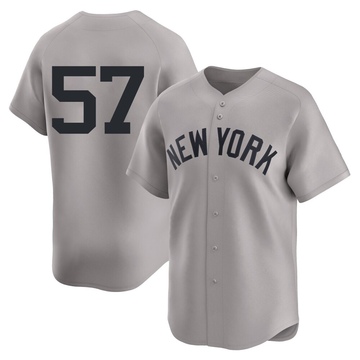 Scott Effross Men's Limited New York Yankees Gray Away 2nd Jersey