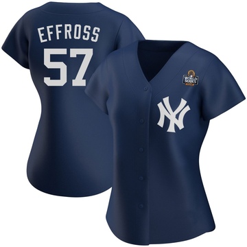 Scott Effross Women's Authentic New York Yankees Navy Alternate Team 2024 World Series Jersey