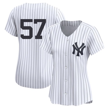 Scott Effross Women's Limited New York Yankees White Yankee Home 2nd Jersey
