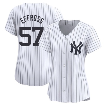 Scott Effross Women's Limited New York Yankees White Yankee Home Jersey
