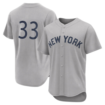 Tim Locastro Men's Authentic New York Yankees Gray 2021 Field of Dreams Jersey