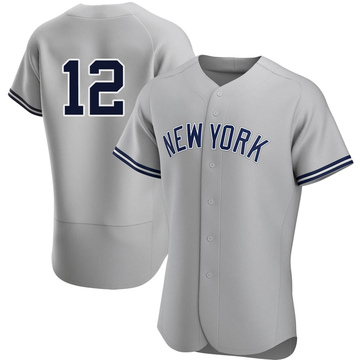 Troy Tulowitzki Men's Authentic New York Yankees Gray Road Jersey