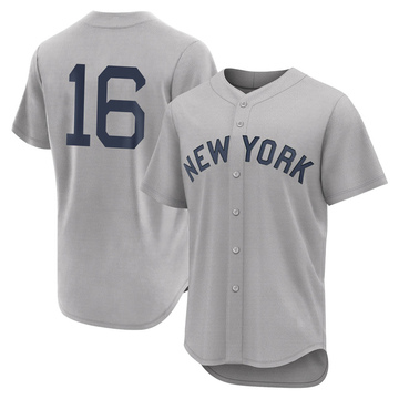 Whitey Ford Men's Authentic New York Yankees Gray 2021 Field of Dreams Jersey