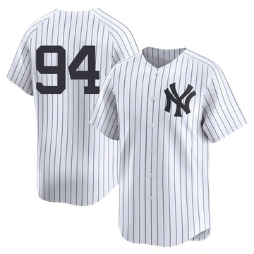 Yoendrys Gomez Youth Limited New York Yankees White Yankee Home 2nd Jersey